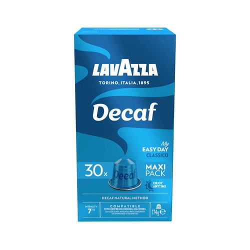 LAVAZZA Café Cápsulas Descafeinado 30 uds. Intensidad 7/13 174 g.