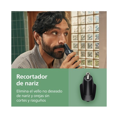 Afeitadora multifunción PHILIPS MG3920/15, autonomía 60 min, uso en seco y humedo. .