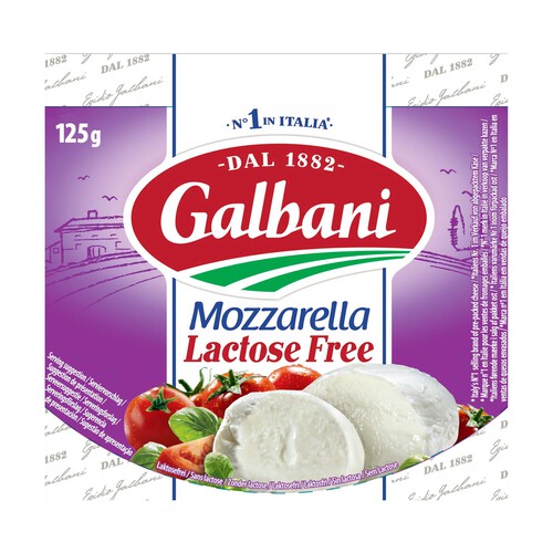 GALBANI Queso mozzarella sin lactosa GALBANI 100 g.