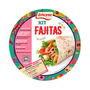 EMCESA Kit fajitas de pollo a la parilla 310 g.