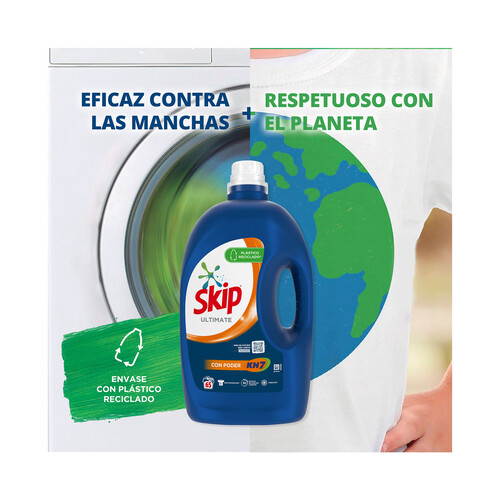 SKIP Detergente líquido con poder KH-7 SKIP ULTIMATE 65 lav