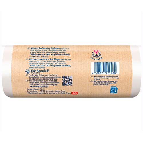 HANDY BAG Bolsa de basura baño perfumada 10 l.