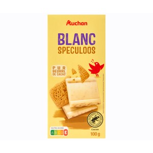Imagen de PRODUCTO ALCAMPO Chocolate blanco con speculoos 100 gr.