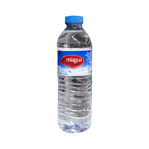 Agua mineral natural de mineralización muy débil ESMIAGUA botella de 50 cl.