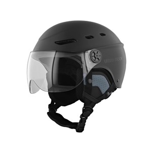 Imagen de Casco protector con visera y orejeras para patinete, talla M,L,XL color negro, homologado y ajustable, TNB Urban Moov