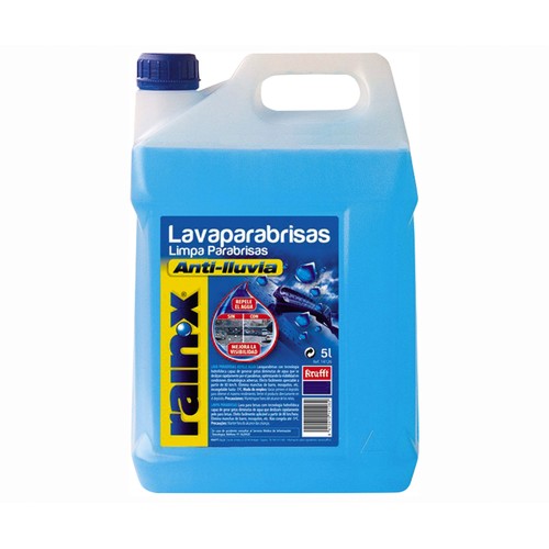 5 litros de líiquido limpiaparabrisas con efecto anti-lluvia KRAFFT.
