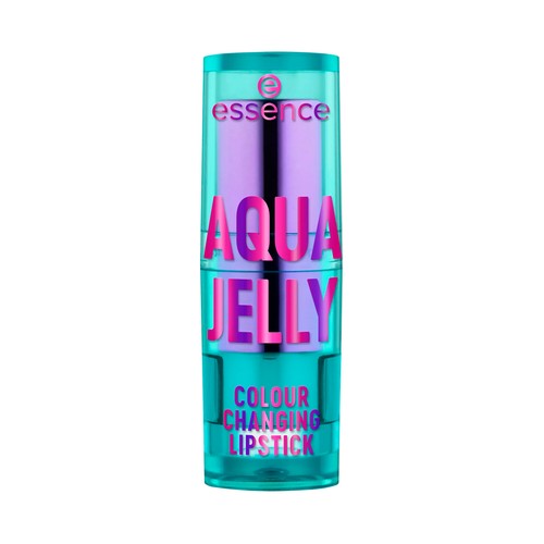 ESSENCE Aqua jelly Barra de labios adaptable al color, acabado brillante y aroma afrutado.