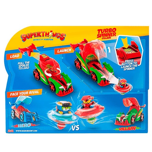SUPERTHINGS Kazoom Power, Turbo Spinner Villain