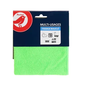 PRODUCTO ALCAMPO Bayeta microfibra multiusos PRODUCTO ALCAMPO 31 x 32 cm.