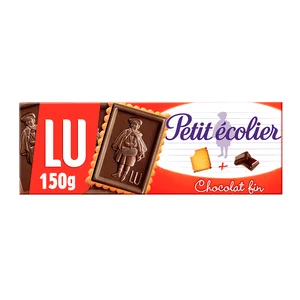 LU Petit Ecolier Galletas con tableta de chocolate negro 150 g.
