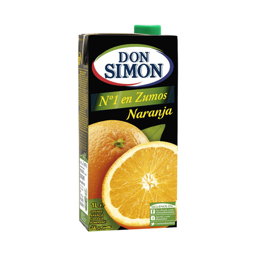 Brick zumo de naranja DON SIMÓN 1l