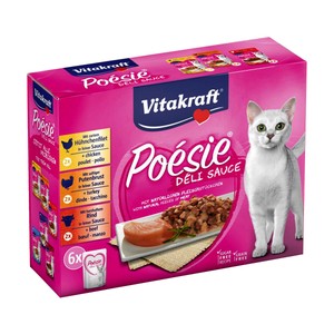 Comida para gatos húmeda Poèsie 6 uds. x 85 g.