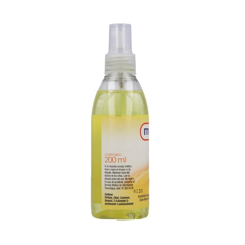 Ambientador en spray, aroma a limón, 200ml, MENSACAR.