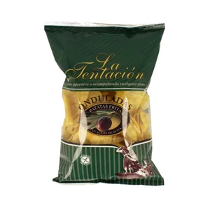 LA TENTACIÓN Patatas fritas onduladas LA TENTACIÓN 150 g.