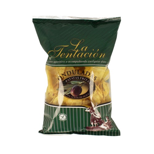 LA TENTACIÓN Patatas fritas onduladas 150 g.