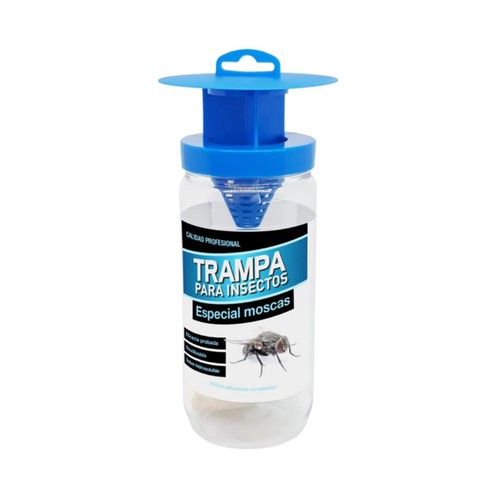 Trampa para insectos - Especial moscas. Reutilizable 3 meses. BEST OF TV IBERIA
