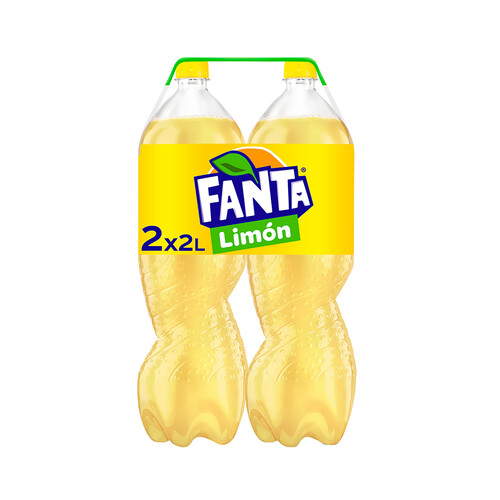 FANTA Refresco de limón FANTA pack de 2 botellas x 2 l.