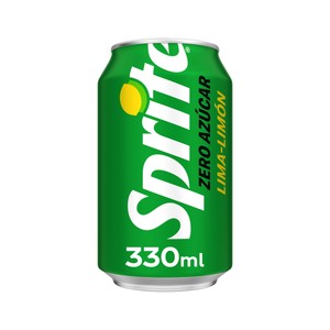 SPRITE ZERO Refresco de lima limón sin azúcar lata de 330 ml.