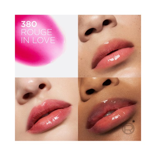 L´ORÉAL PARIS Plump ambition tono 380 Rouge in love Aceite labial voluminizador con ácido Hialurónico.