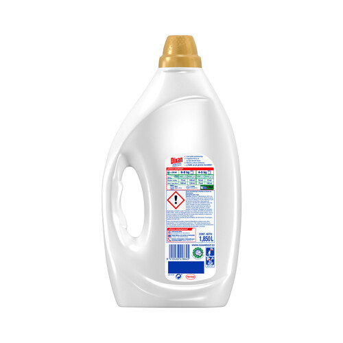 Detergente líquido para lavadora con aroma  a orquídeas y aceite de macadamia DIXAN, 37 lavados 1,85 L.