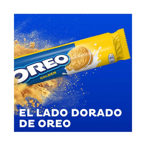 OREO Galletas Golden rellenas de crema de vainilla 154 g.