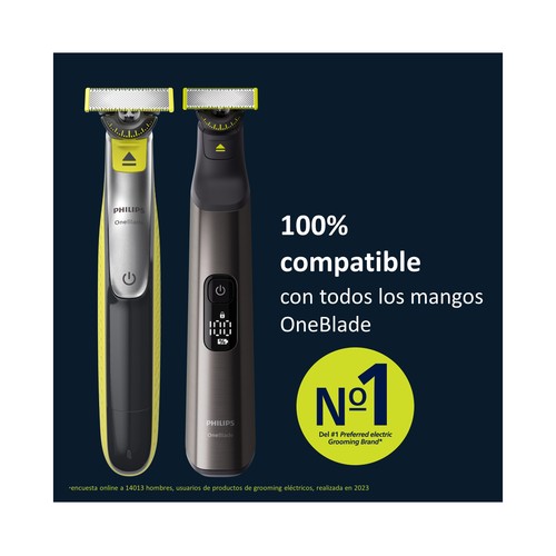 PHILIPS Oneblade 360 Cuchillas de afetiar 3 uds.