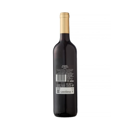 PUENTE DE PIEDRA Vino tinto crianza con D.O.P Cariñena botella 75 cl.