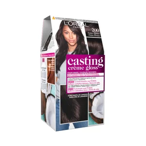 L´ORÉAL PARIS Baño de color tono 200 Negro ébano L"ORÉAL PARIS Casting créme gloss.