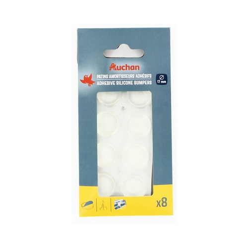 Gotas adhesivas de 17mm, 8 unidades, ALCAMPO.