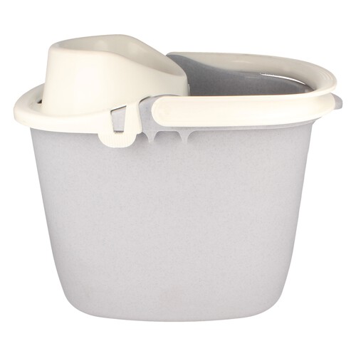NEW DIMENSION Cubo de fregar con escurridor, capacidad 15 litros