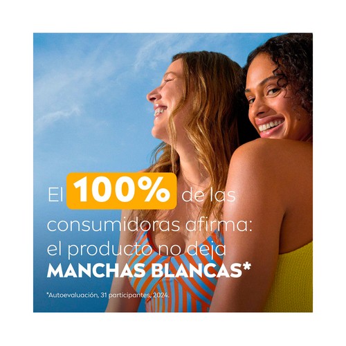 NIVEA Sun protege & hidrata Protector solar acabado invisible con FPS 50+ (muy alta) 150 ml.