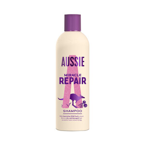 Imagen de AUSIE Miracle repair Champú reparador sin silicona, para cabellos secos y dañados 300 ml.