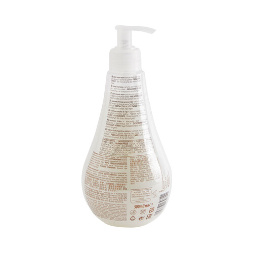 COSMIA Jabón de manos con textura crema con aroma a coco 500 ml.