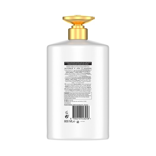 PANTENE Pro-V repara & protege Acondicionador con provitamina B5, para cabellos secos y dañados 800 ml.