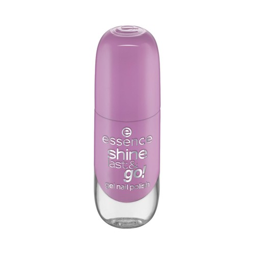 ESSENCE Esmalte de uñas de gel extra brillante de larga duración, tono Lilac vibes ESSENCE Shine last & go!
