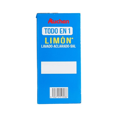 PRODUCTO ALCAMPO Detergente para lavavajilas, todo en 1, limón PRODUCTO ALCAMPO 45 uds. x 16 g.
