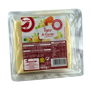 Imagen de AUCHAN Taco de queso madurado de vaca elaborado en Galicia 460 g. Producto Alcampo