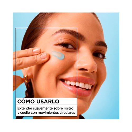 GARNIER Hyaluron fresh & plump Crema ultra ligera, hidratante y rellenadora 85 ml.