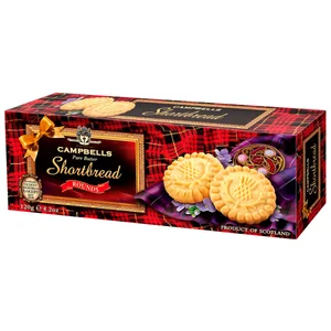 CAMPBELL"S Galletas de mantequilla Shortbread rounds 120 g.