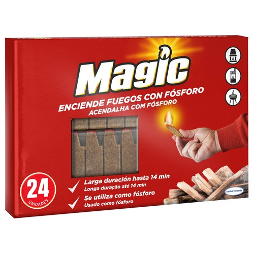 MAGIC Enciende fuegos con cerillas 24 uds
