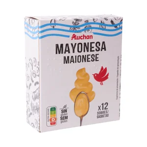 PRODUCTO ALCAMPO Mayonesa en monodosis bolsa de 12 uds x 12 g.