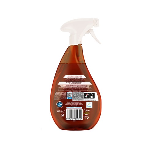BOTANICAL ORIGIN Limpiador multiusos de Flor de naranjo & hojas cítricas, origen natural BOTANICAL ORIGIN 500 ml.
