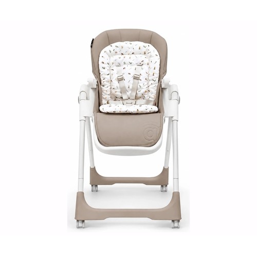 Trona con ruedas Rice, color beige,  ASALVO