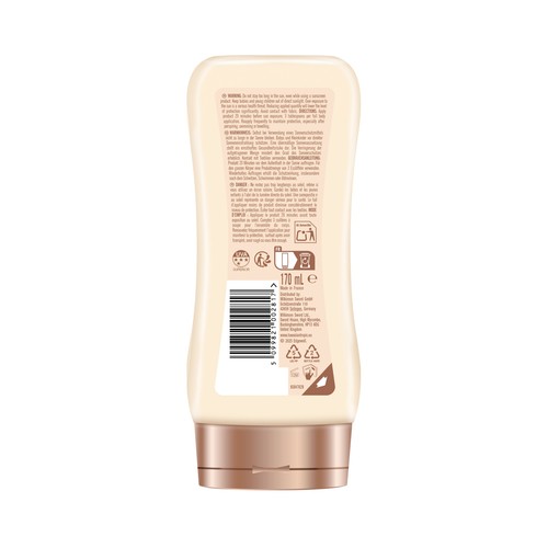 HAWAIIAN TROPIC Glowing protection Protector solar con FPS 50 (muy alto) y brillo sutil 170 ml.