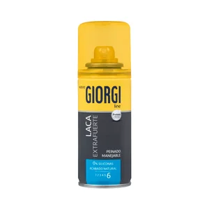GIORGI Laca extrafuerte (6) para un peinado manejable con acabado natural 100 ml.