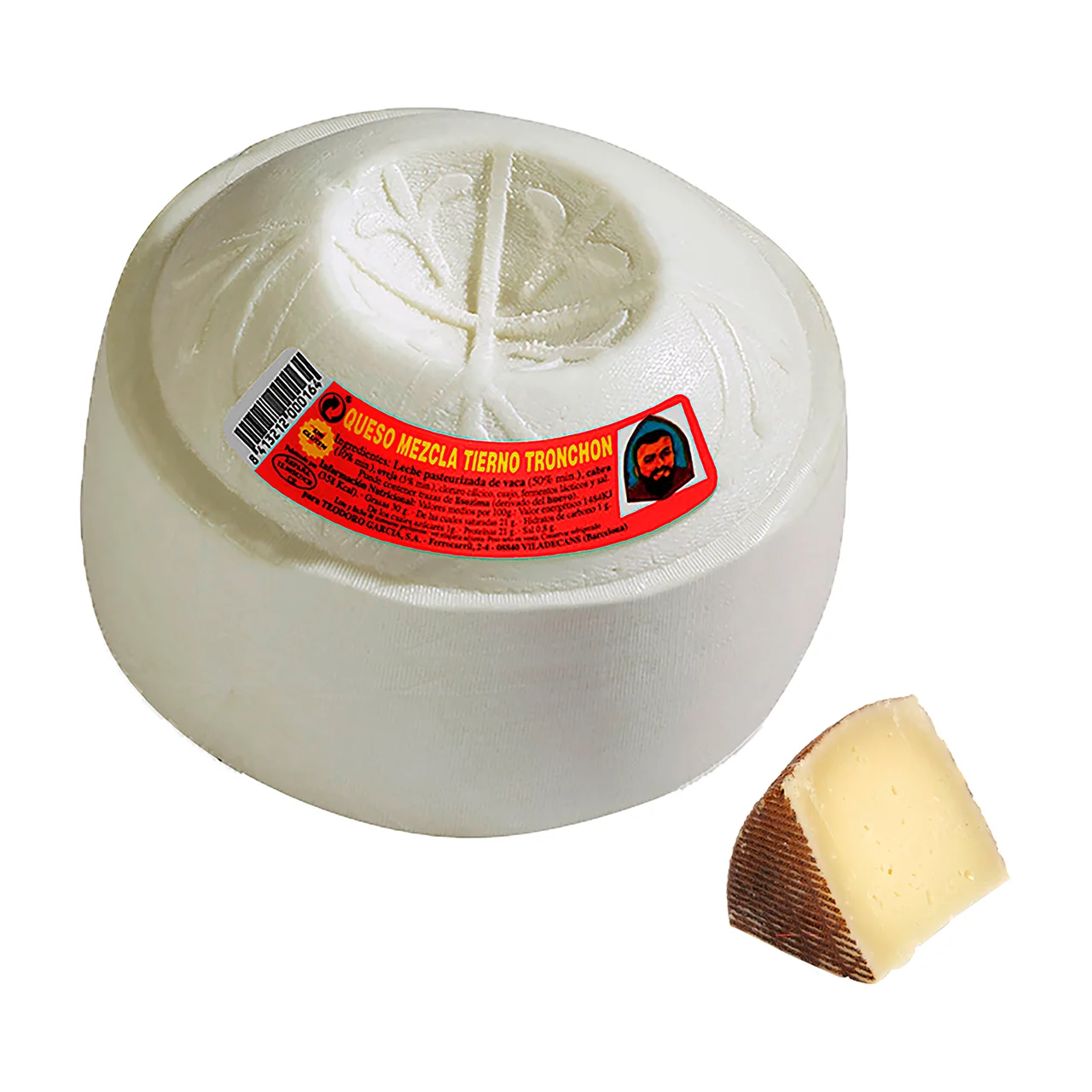 Queso Tronchón. - Trozo