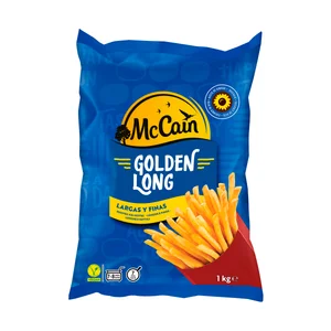 McCAIN Patatas prefritas largas y con corte fino Golden long 1 kg.