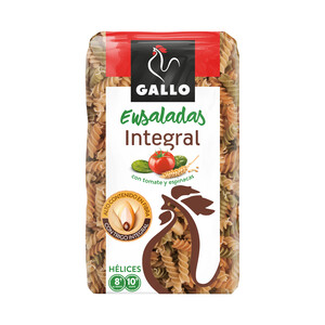 Imagen de GALLO Pasta hélices integral Ensaladas 400 g.