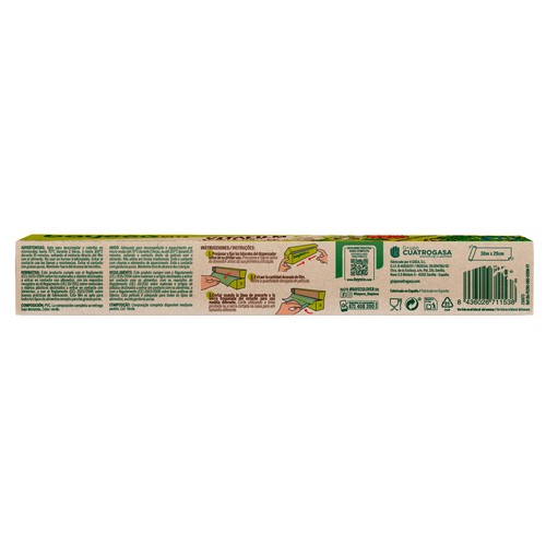 BAYECO Film transparente sostenible vitafilm triple uso 30 mts