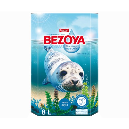 BEZOYA Agua mineral con dispensador bag in box 8 l.
